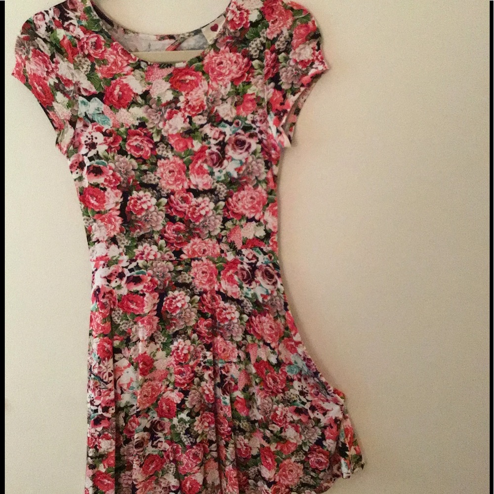 Floral Skater Dress